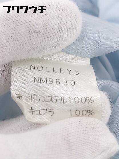 ◇ nolley's ノーリーズ 膝下丈 タイト スカート サイズ38 ブルー レディース_画像6
