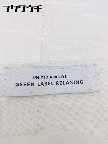 ◇ UNITED ARROWS　green label relaxing 長袖 カットソー ホワイト レディース_画像4