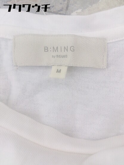 ◇ B:MING by BEAMS ビーミング by ビームス 半袖 ロング ワンピース サイズM ネイビー レディース_画像4