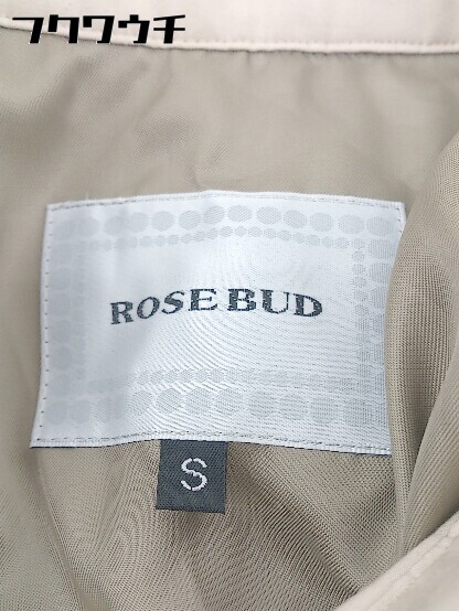 ◇ ROSE BUD ローズバッド 長袖 コート サイズS ベージュ系 レディース_画像4