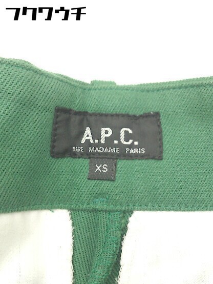 ◇ A.P.C. アー ペー セー ショート パンツ サイズXS グリーン レディース_画像5
