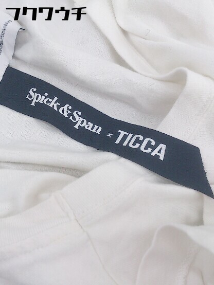 ◇ TICCA × Spick & Span 半袖 Tシャツ サイズF ホワイト レディース_画像5