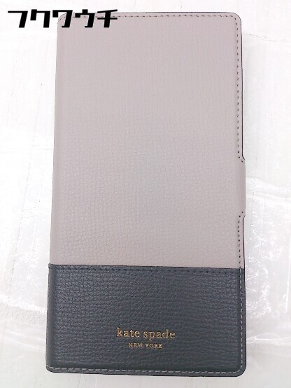 ◇ kate spade new york 8ARU6172 iPhone XS Max iPhoneケース 携帯ケース グレー系 ブラック レディース_画像1