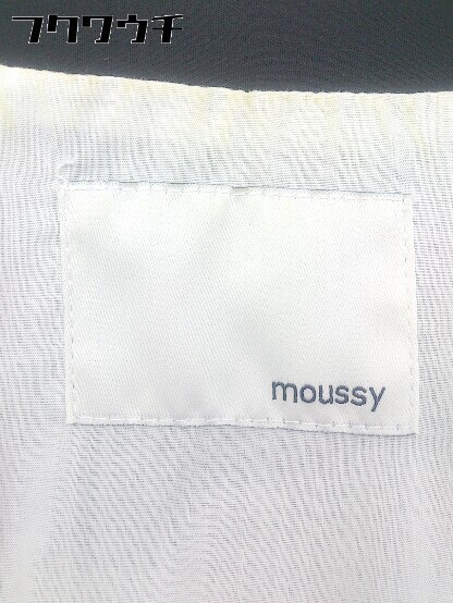 * MOUSSY Moussy long sleeve jacket size 2 black lady's 