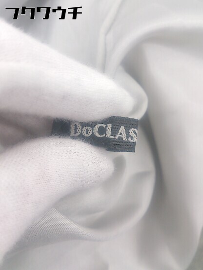 ■ ◎ DoCLASSE ドゥクラッセ リボン付き 長袖 コート サイズ9 ライトグレー レディース_画像4