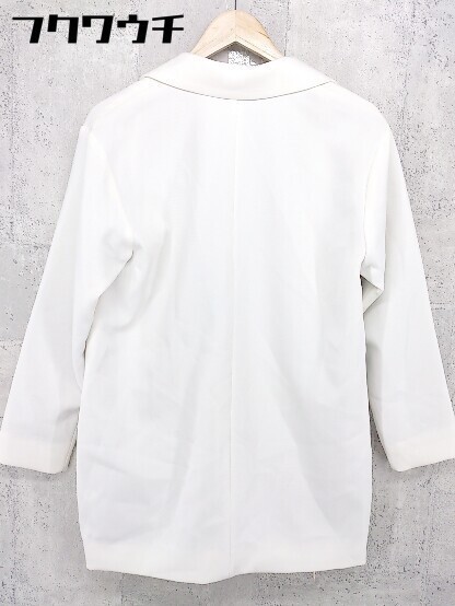 ◇ MURUA ムルーア 長袖 ジャケット サイズ2(M) ホワイト レディース_画像3