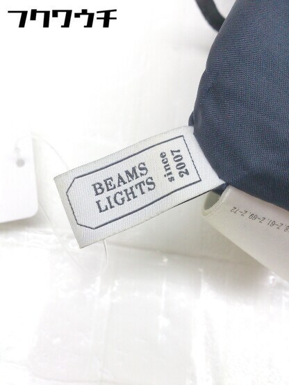 ◇ BEAMS LIGHTS ビームス ライツ サイドジップ ワイド パンツ サイズ36 ネイビー レディース_画像4