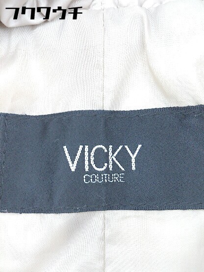 # * VICKY Vicky ribbon attaching long sleeve down coat size 1 beige lady's 