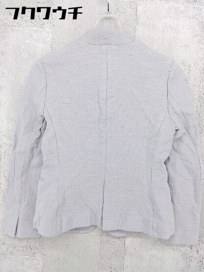 ◇ UNITED ARROWS ユナイテッドアローズ シングル1B 長袖 テーラードジャケット サイズ34 グレー レディース_画像3