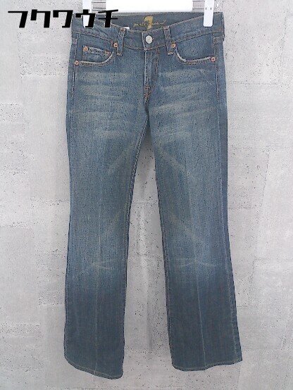 ◇ 7 for all mankind セブンフォーオールマンカインド ジーンズ デニム パンツ サイズ23 インディゴ レディース_画像1