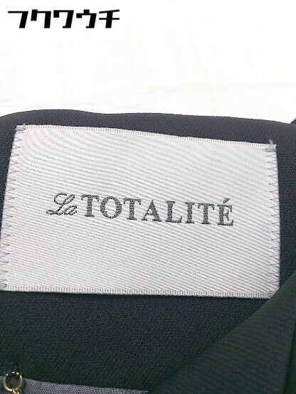 * La TOTALITE La Totalite длинный рукав пальто черный женский 