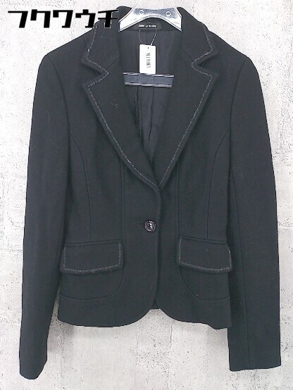 * COMME CA DU MODE Comme Ca Du Mode single 1B long sleeve tailored jacket size 9 black lady's 