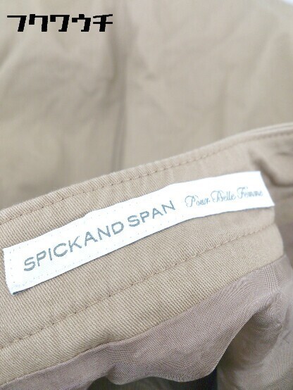 ◇ Spick & Span スピック＆スパン 長袖 膝丈 ワンピース ベージュ系 レディース_画像4
