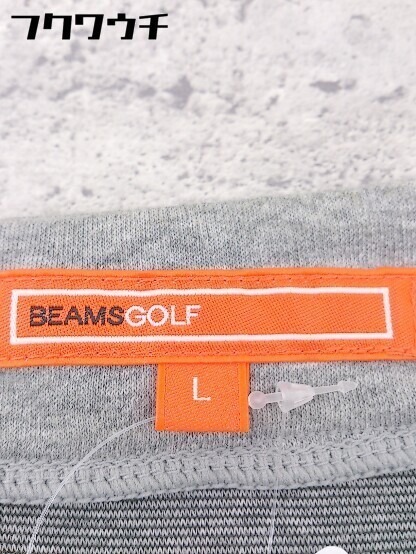 * BEAMS GOLF Beams Golf задний Zip короткий рукав Mini One-piece размер L серый женский 