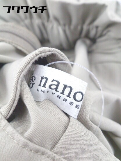 ◇ nano universe ナノ ユニバース パンツ サイズ36 カーキ レディース_画像4
