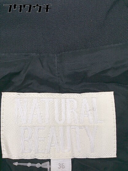 * NATURAL BEAUTY Natural Beauty tailored jacket размер 36 черный женский 