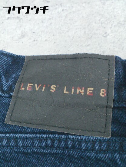 ◇ Levi's LINE8 リーバイス ジーンズ デニム パンツ サイズ26 インディゴ レディース_画像4