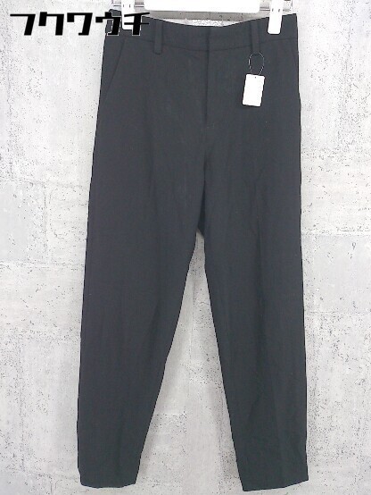 * INED Ined waist rubber pants size 7 black lady's 