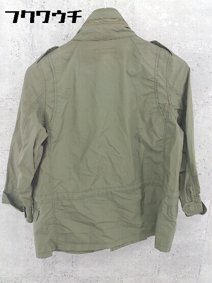 * STUNNING LURE Stunning Lure thin Zip up military jacket size 38 khaki lady's 