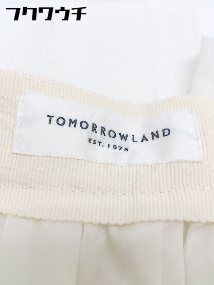 ◇ TOMORROWLAND トゥモローランド スカーチョ ワイド パンツ サイズ34 ホワイト レディース_画像4