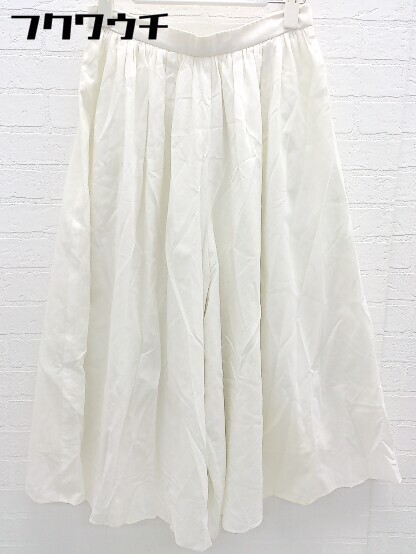 ◇ TOMORROWLAND トゥモローランド スカーチョ ワイド パンツ サイズ34 ホワイト レディース_画像3