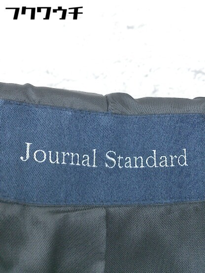 ■ JOURNAL STANDARD ジャーナルスタンダード 長袖 ダッフル コート ブラック レディース_画像4