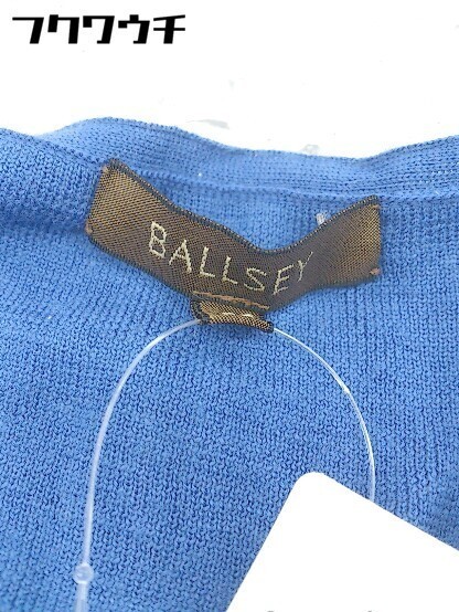 ◇ BALLSEY ボールジィ TOMORROWLAND ウール 長袖 ニット セーター サイズ38 ブルー系 レディース_画像4