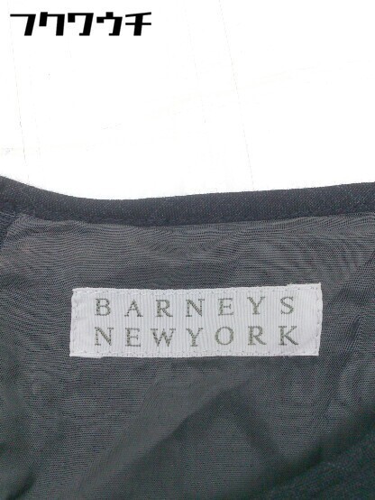 ◇ BARNEYS NEW YORK バーニーズ ニューヨーク 半袖 膝丈 ワンピース ブラック系 レディース_画像4