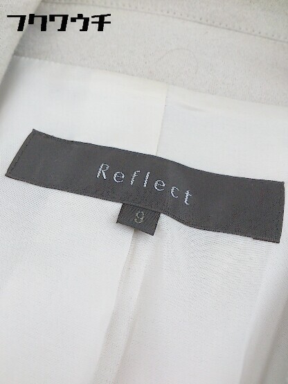 ◇ Reflect リフレクト 長袖 ジャケット サイズ9 ベージュ レディース_画像5
