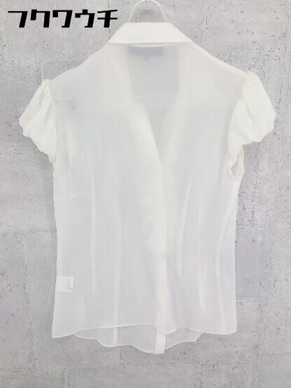 * UNTITLED Untitled frill short sleeves shirt blouse size 2 light beige lady's 