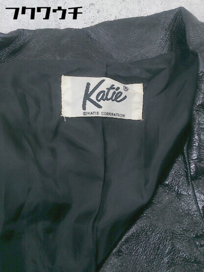 * Katie Katie double long sleeve rider's jacket black lady's 