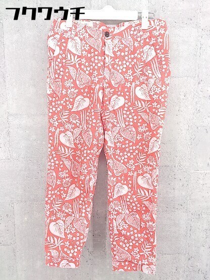 * FRANKLIN & MARSHALL Frank Lynn & Marshall total pattern pants size 25 orange series lady's 