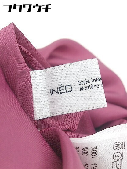 ◇ ◎ INED イネド ベルト付き ロング スカート サイズ7 ピンク系 レディース_画像4