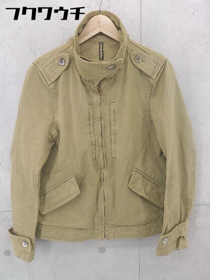 # FRAPBOIS Frapbois Zip up long sleeve jacket size 1 beige lady's 