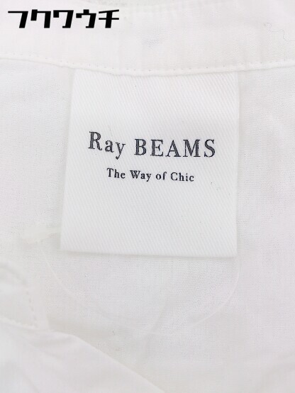 ◇ ◎ Ray BEAMS レイ ビームス オフショル 半袖 シャツ サイズ0 ホワイト レディース_画像4