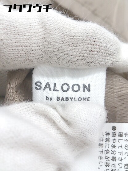 ◇ saloon by babylone サルーンバイバビロン ノースリーブ ロング ワンピース サイズ38 カーキ系 レディース_画像4