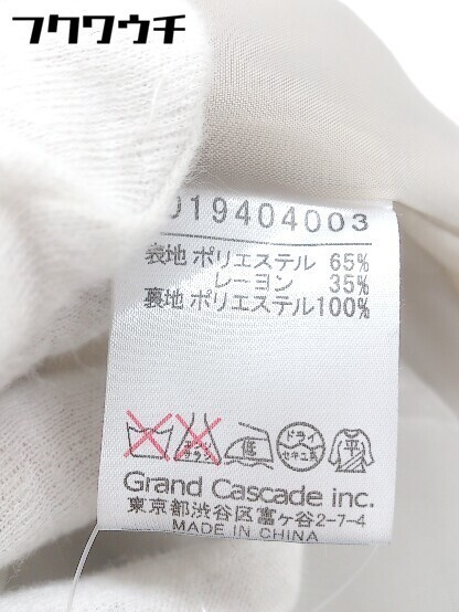 ◇ GOUT COMMUN グーコミューン シングル2B 長袖 テーラード ジャケット サイズ1 グレー レディース_画像6