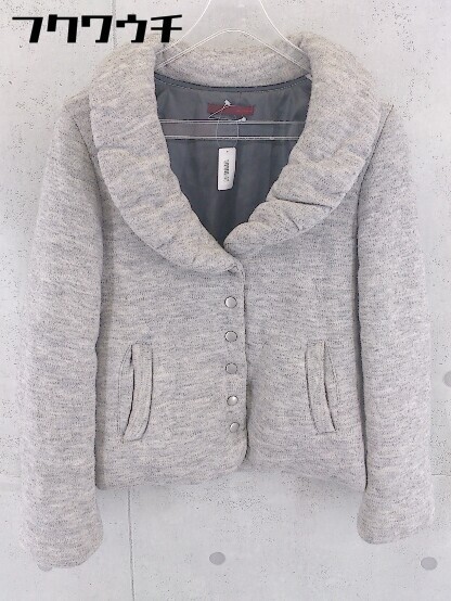 * URBAN RESEARCH Urban Research long sleeve cotton inside jacket size M gray series lady's 