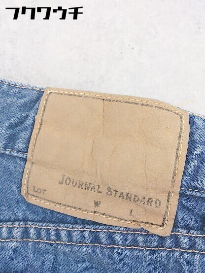 ◇ JOURNAL STANDARD ジャーナルスタンダード ミニ タイト ナロー デニム スカート サイズ40 インディゴ レディース_画像4