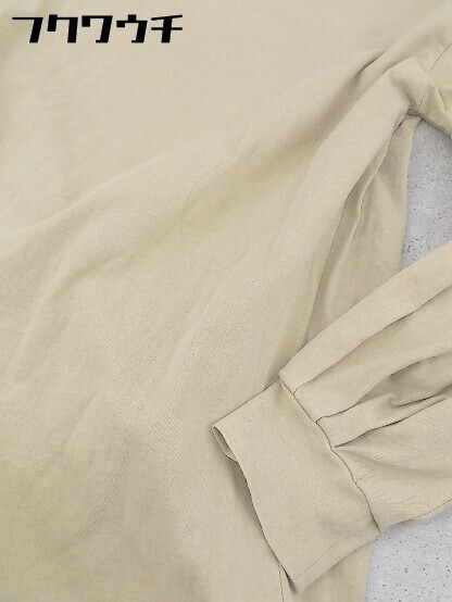 ◇ KBF+ アーバンリサーチ プリント 長袖 Tシャツ カットソー サイズOne ベージュ系 レディース_画像6