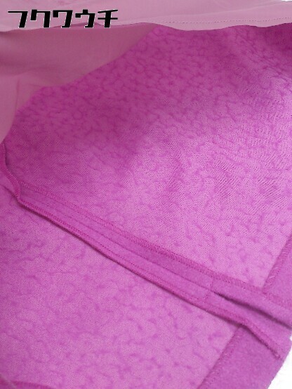 ◇ PROPORTION BODY DRESSING バックジップ ビジューボタン 膝丈 スカート サイズ3 ピンク レディース_画像7