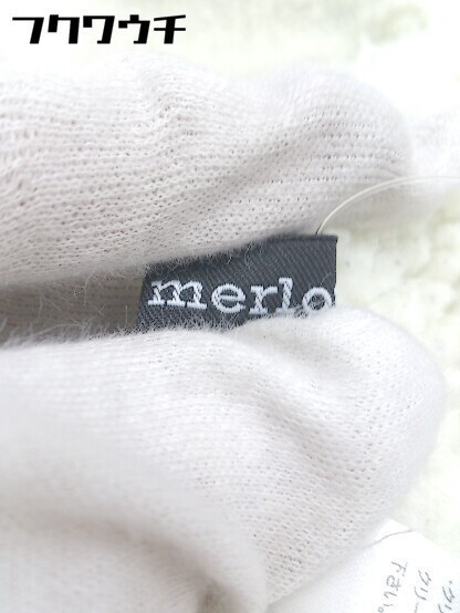 ■ merlot メルロー コーデュロイ 長袖 ランチジャケット サイズFREE グレー レディース_画像4