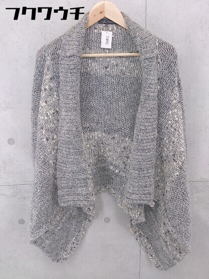 * URBAN RESEARCH Urban Research long sleeve knitted cardigan size F gray series lady's 