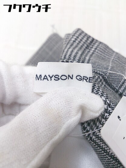 * MAYSON GREY Mayson Grey проверка брюки размер 2 оттенок черного женский 