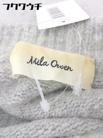 ◇ Mila Owen ミラ オーウェン 長袖 ニット セーター サイズF グレー系 レディース_画像4