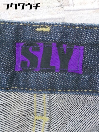 ◇ SLY スライ フレア ジーンズ デニム パンツ サイズ26 インディゴ レディース_画像4