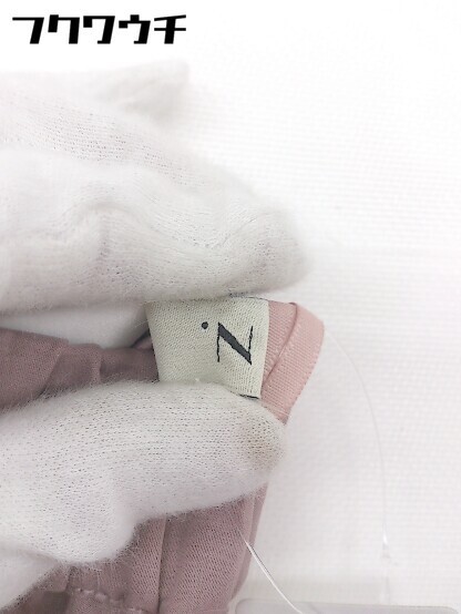 ◇ N. NATURAL BEAUTY BASIC ウエストゴム ロング プリーツ スカート サイズM ピンク レディース_画像4