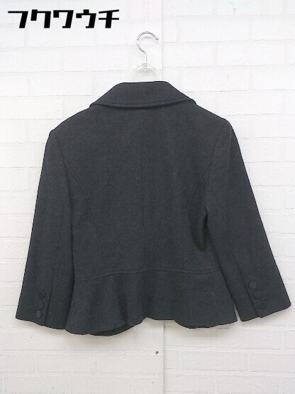 * JAYRO Gyro single 2B long sleeve tailored jacket size M black gray lady's 