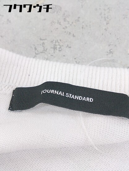 ◇ JOURNAL STANDARD ジャーナルスタンダード 半袖 膝丈 Tシャツ ワンピース ホワイト レディース_画像4