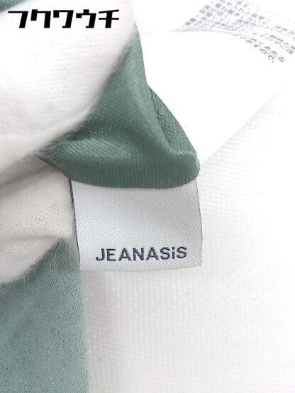 ◇ JEANASIS ジーナシス ロング フレア スカート サイズM グリーン レディース_画像4